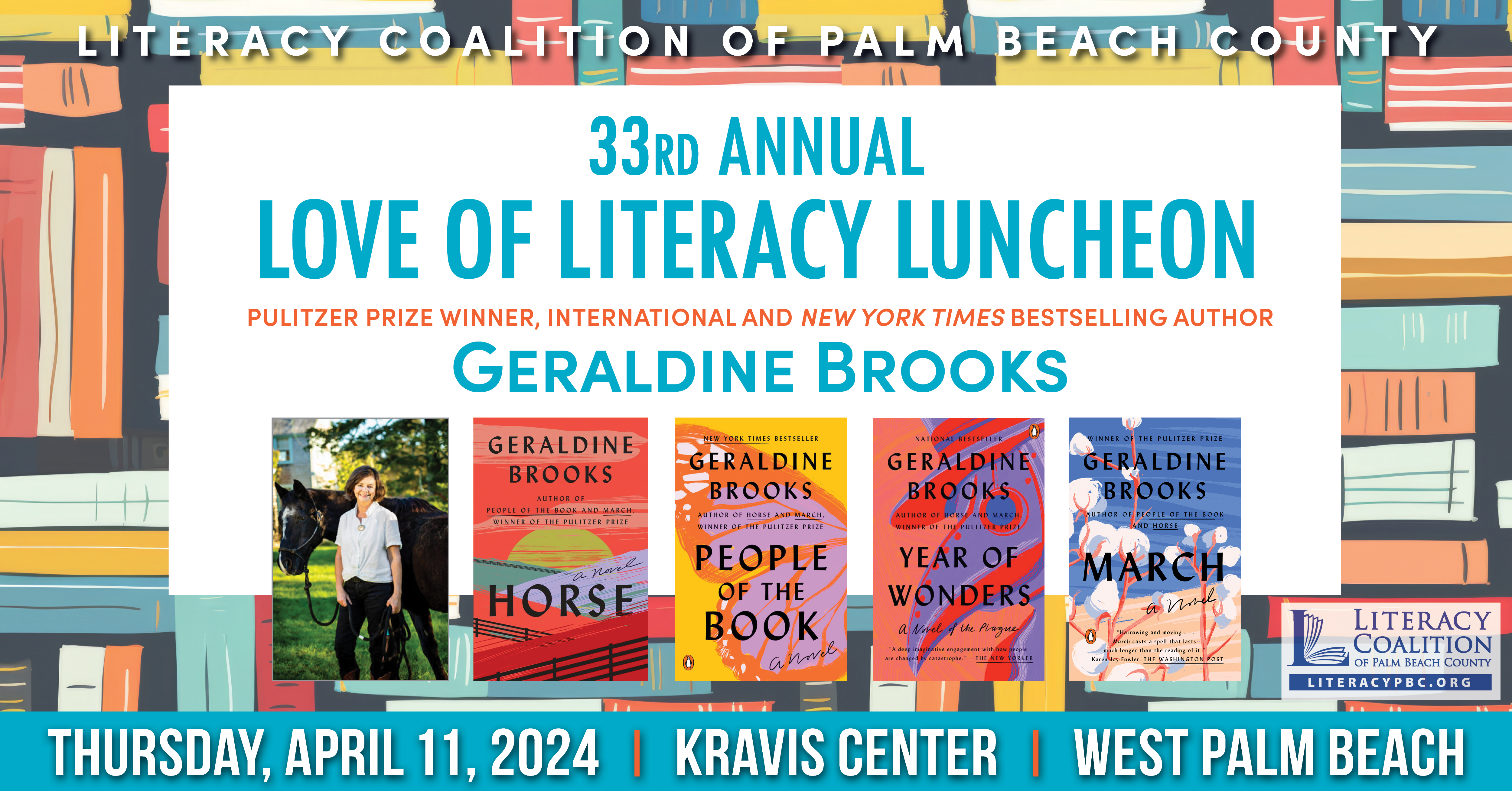 Love of Literacy with Geraldine Brooks